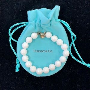 Tiffany & Co. rare white Dolomite bracelet.